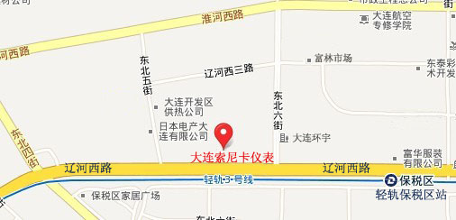 大连索尼卡地址路线图